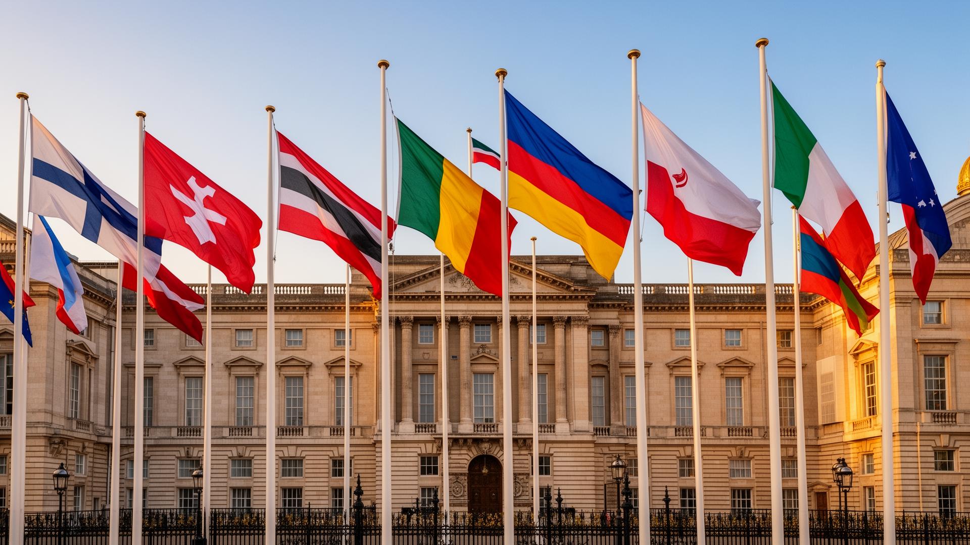 International flags