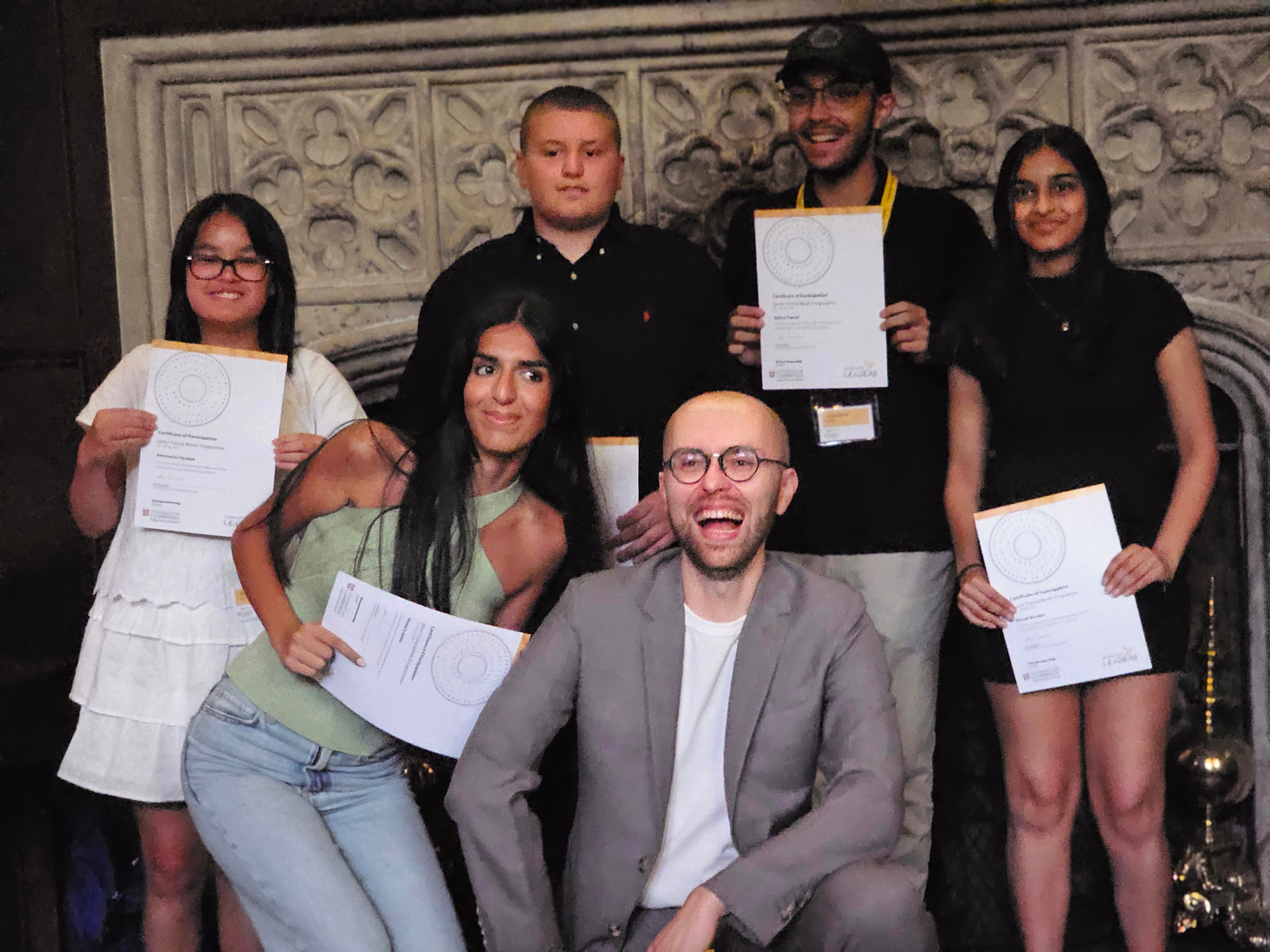 Certificate ceremony