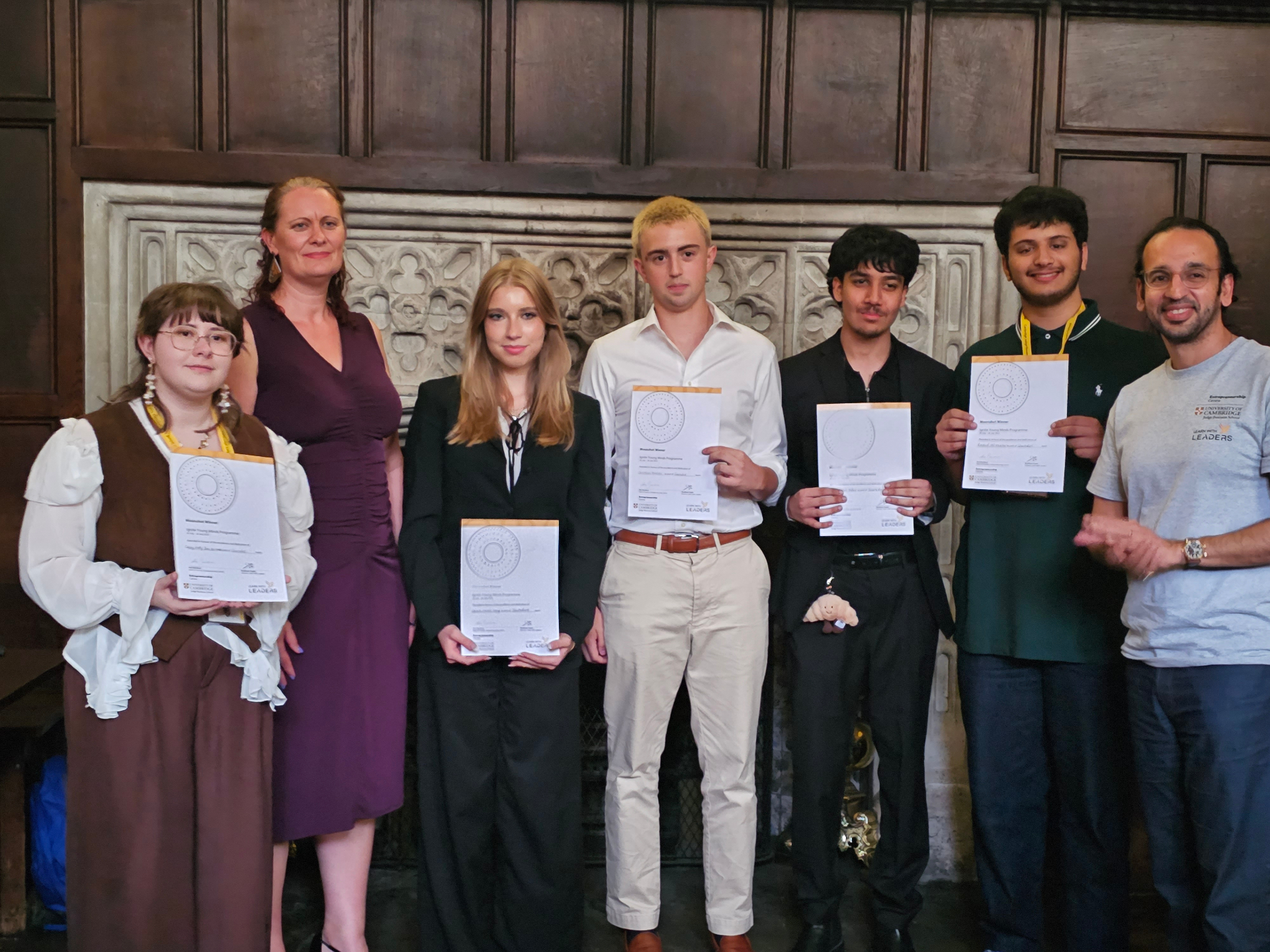 Graduation group photo