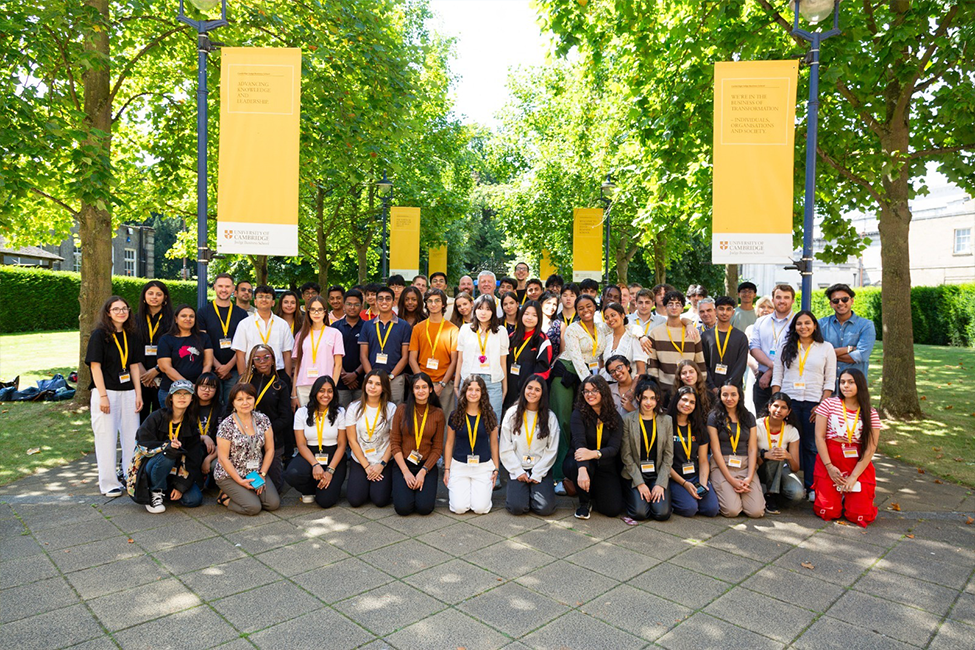 Students at Cambridge Judge Business School