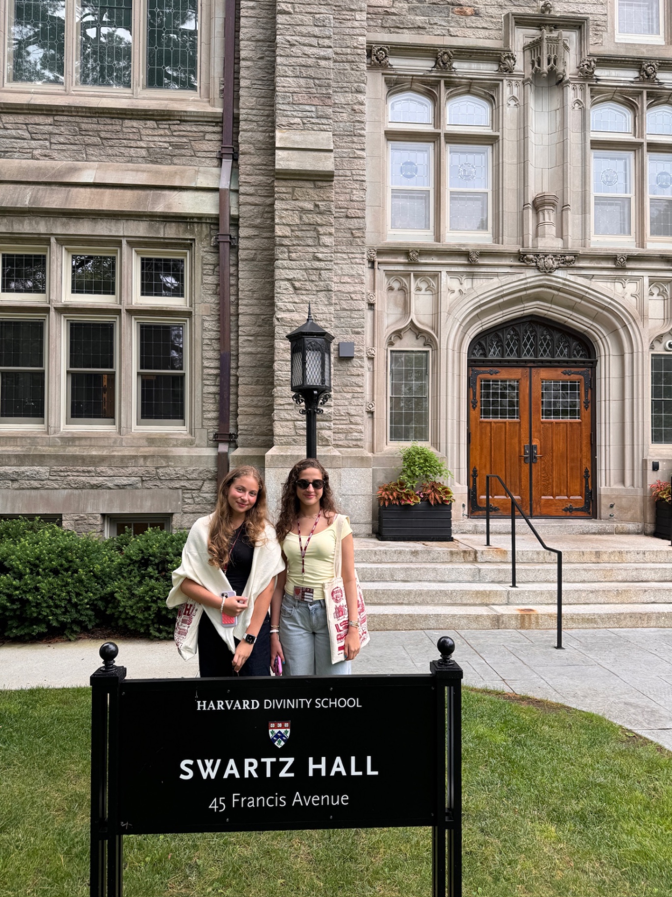 Students at Swartz Hall